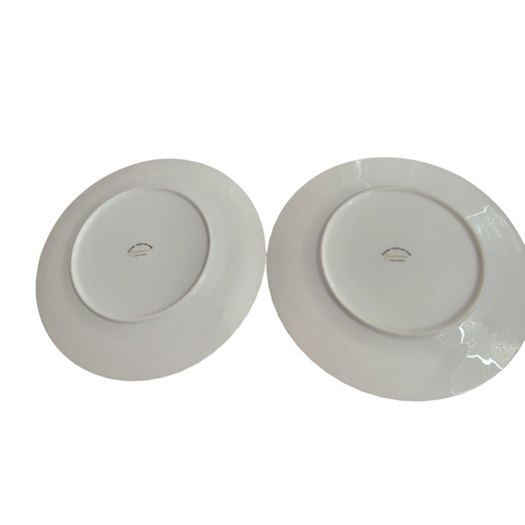 Gold Standard Dinner Plates Quality Porcelain China Made in Japan MCM Set of 2 - Picture 4 of 9